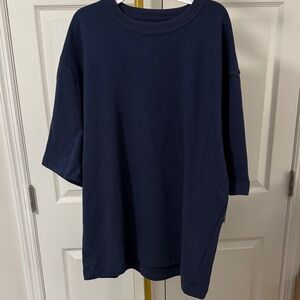 Mode of One Navy Blue Short Sleeve Men's Tee